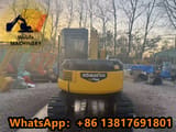 2024 Komatsu PC78US mini excavator rear view