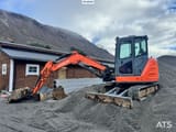 2014 Hitachi ZX65USB-5A crawler excavator, side view
