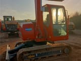2022 Doosan DH80G mini excavator, side view