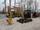 2023 Caterpillar 306E2 mini excavator, side view