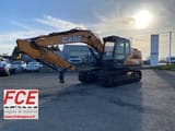 2024 CASE CX 160E crawler excavator, side profile view