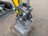 2025 Wacker Neuson ET18 mini excavator quick coupler and bucket detail
