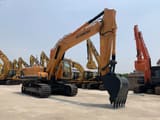 2022 Hyundai R220LC-9S crawler excavator, side view