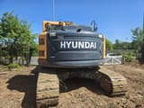 2018 Hyundai HX235 LCR crawler excavator, rear view