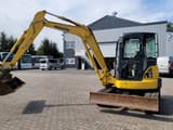 2014 Komatsu PC55MR-3 crawler excavator, side view