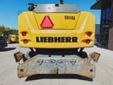 2018 Liebherr A916 Litronic wheel excavator rear view