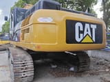 Caterpillar 336D crawler excavator rear view