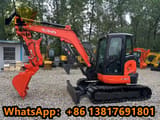 2023 Kubota KX163-5 mini excavator, side view