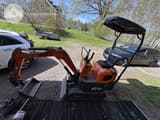 2022 Haitui HT10 mini excavator, side view