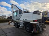 2020 Sennebogen 821 material handler, rear three-quarter view