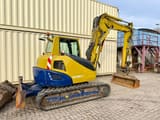 2016 Kubota KX080-4 mini excavator, side view