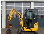 2018 Komatsu PC16R-3HS mini excavator, side view
