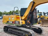 2022 Sany SY135C Pro crawler excavator, rear three-quarter view