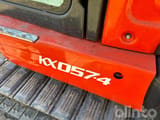 2023 Kubota KX057-4 model decal close-up