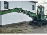 2008 Sennebogen 723 material handler, side profile view
