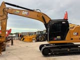 Escavadora de rastos Caterpillar 320GC de 2024, vista de perfil lateral