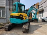 2016 Kubota KX155 ZEP II mini excavator, rear three-quarter view