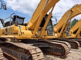 2016 Komatsu PC450-8 crawler excavator, side view