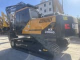 2024 Hyundai HX220HD crawler excavator, rear three-quarter view