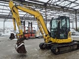 2021 Komatsu PC55MR-5 mini excavator, side view