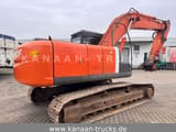 2008 Hitachi ZX250LCN-3 crawler excavator, rear three-quarter view