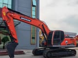 2018 Doosan DX225LC-7 crawler excavator side view