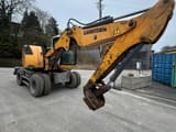 2018 Liebherr A910 COMPACT LITRONIC wheel excavator, side view