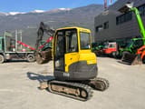 2006 Volvo ECR28 mini excavator, front three-quarter view