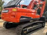2018 Doosan DX225LC-9C crawler excavator, rear three-quarter view