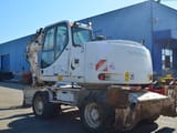 2008 CASE WX145 wheel excavator, rear three-quarter view