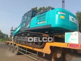 2026 Kobelco SK380XDLC-10 crawler excavator, rear three-quarter view