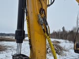 2022 Sany SY75C crawler excavator boom and hydraulic detail