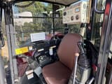 2023 Yanmar VIO80 mini excavator interior cab view