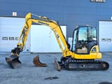 2020 Komatsu PC58MR-5E0 crawler excavator, side view