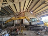 1992 Komatsu PC210LC crawler excavator side view