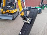 XCMG XE27E mini excavator with grading beam attachment