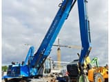 2011 Fuchs MHL350E material handler, side view