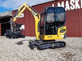 XCMG XE20E mini excavator, side view