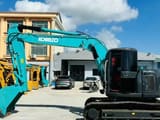 2022 Kobelco SK135SR crawler excavator, side view