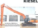 2023 Hitachi ZX350LCN-7 crawler excavator, side view