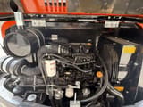 2024 Doosan DX75 mini excavator engine compartment view