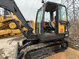 2023 Volvo EC60C mini excavator, side view