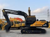 2022 Hyundai HX220HD crawler excavator, side profile view