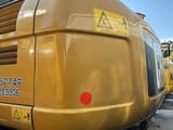 Caterpillar 336D crawler excavator rear counterweight view