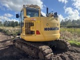 2016 Komatsu PC138US-11 crawler excavator rear view
