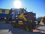 2019 Volvo EWR150E wheel excavator, rear three-quarter view