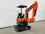 2025 RTE CRE112 mini excavator, side profile view
