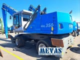 2006 Fuchs MHL350D material handler, rear three-quarter view