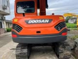 2024 Doosan DX75-9C mini excavator, rear view