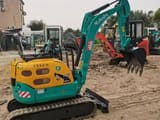 2024 Kubota U17 mini excavator, rear three-quarter view